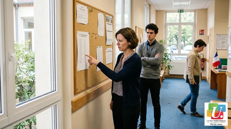 Un agent qui s'interroge sur le tableau d'avancement